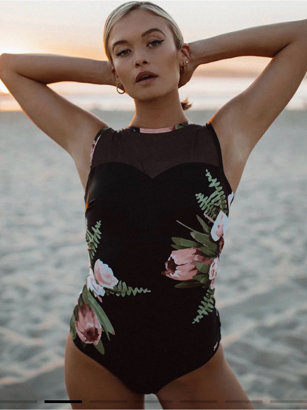 Albion fit Maria one piece swimsuit